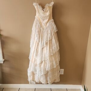 Vintage Prom Dress - Sz 9-10
